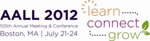 2012 AALL Annual Meeting logo